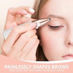 Rechargeable women's Eyebrows Hair trimmer
