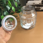 Air Tight Glass Jar 2.2 Litters Capacity Clear Glass Storage Jar