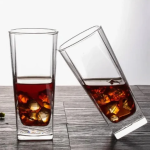 Set Of 6 Water Glasses 280ML Dessert Glass