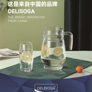 Water Set Of 6 Glasses & 1 Jug