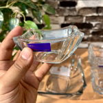 Set Of 7 Clear Premium Glass Fruit Sarving