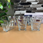 Set Of 6 Transparent Premium Driking Glasses 340ML