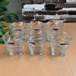 Set Of 6 Transparent Premium Driking Glasses 340ML