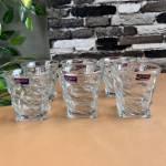 Set Of 6 Transparent Premium Driking Glasses 340ML