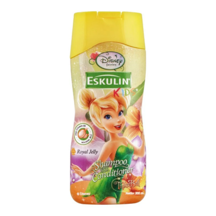 Disney Eskulin Kids Tinker Bell Royal Jelly Shampoo & Conditioner 200ml