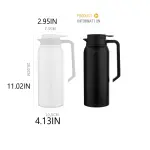 1.5L Vacuum Insulated Thermal Jug – Hot & Cold Flask with Handle | Leak-Proof Coffee & Tea Thermos