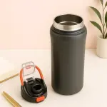 700ml 316 Stainless Steel Thermos Bottle – Hot & Cold Insulated Water Flask with Flip Straw Lid | Keeps Hot for 12 hrs & Cold for 18 hrs