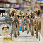 29 Pcs Stainless Steel Cutlery Set with Stand – Elegant Spoon, Fork & Knife Set for Dining