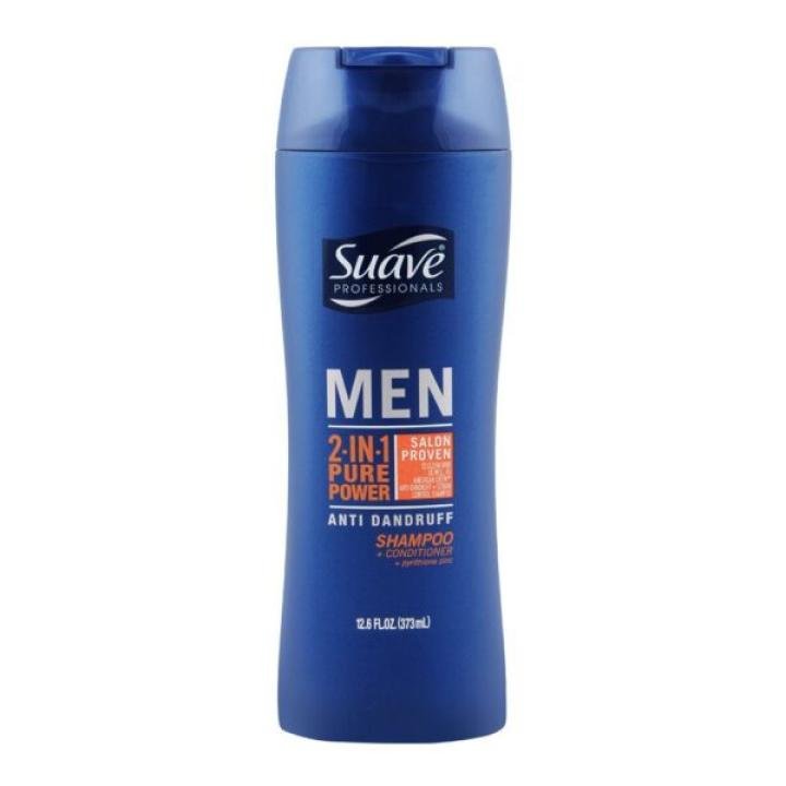 Suave Professionals Men 2-in-1 Pure Power Shampoo + Conditioner – 373ml