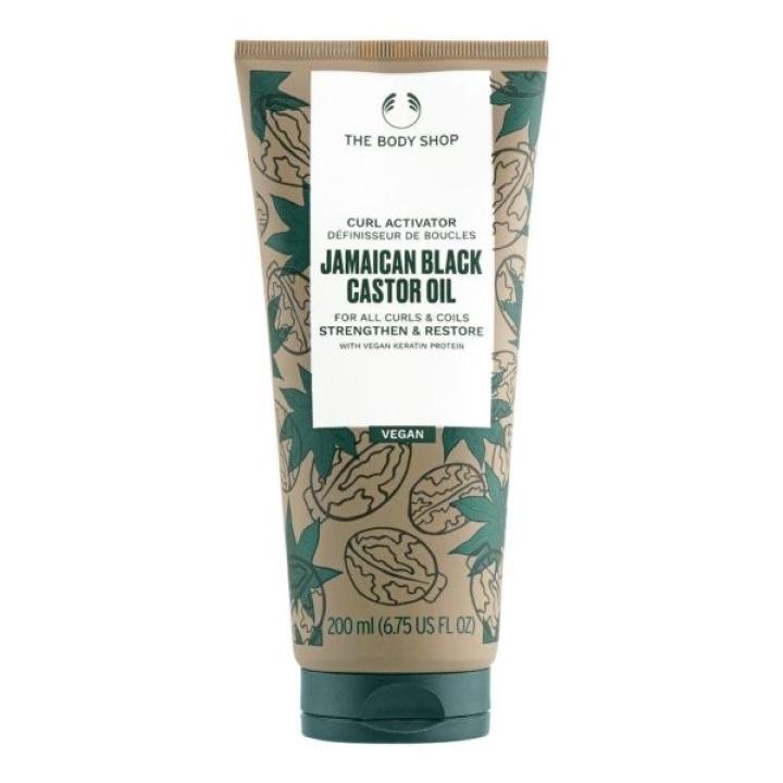 The Body Shop Jamaican Black Castor Oil, Vegan, Curl Activator – 200ml