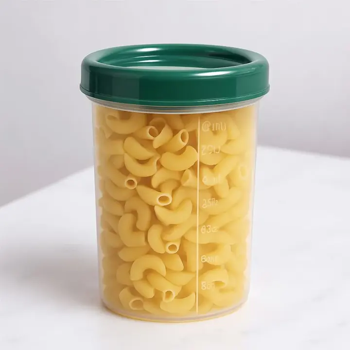 Pack of 3 Airtight Candy Storage Jar – Food Grade Plastic Jar for Kitchen, Snacks & Pantry Organization